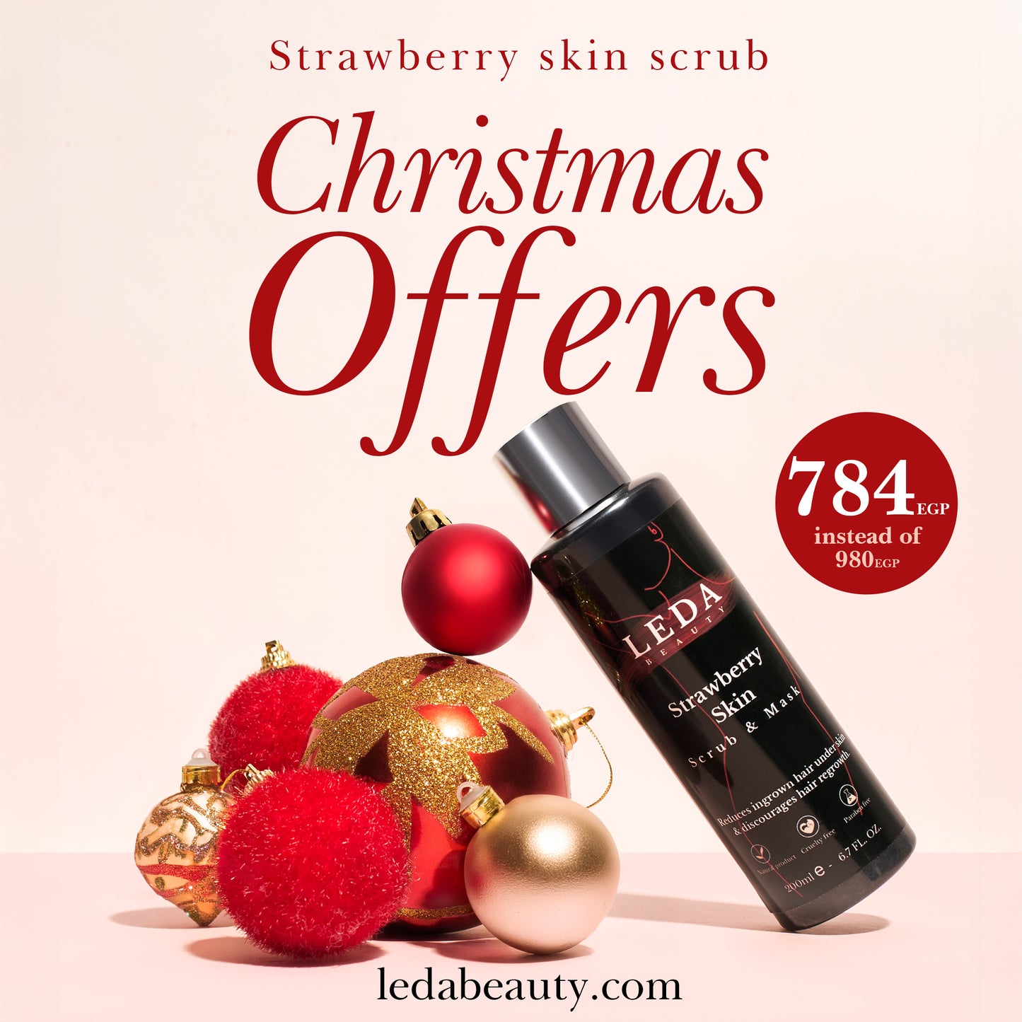 Strawberry Skin Scrub & Mask